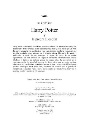 [Harry Potter 01] • Harry Potter 1